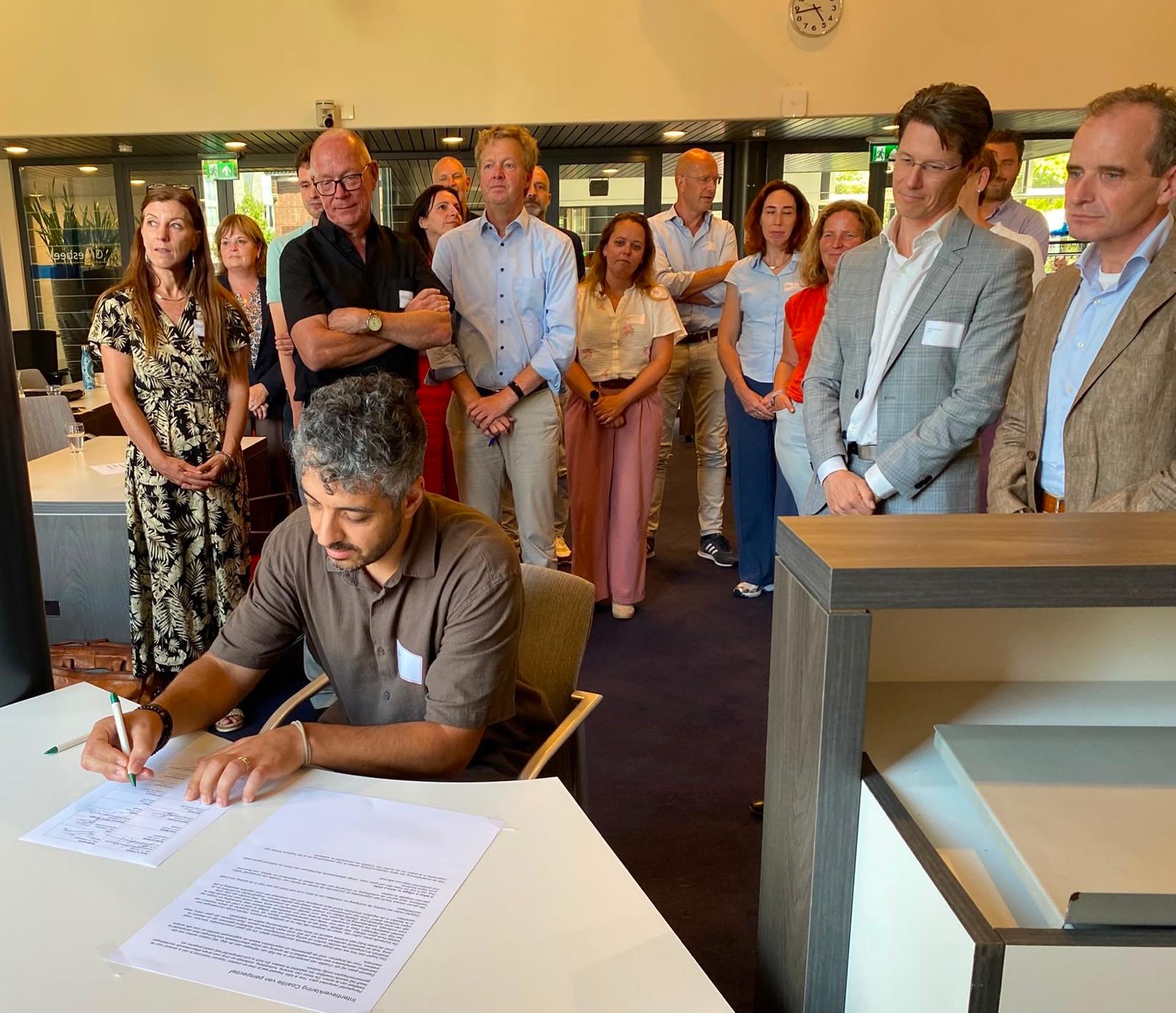 Ondertekening van de intentieverklaring Coalitie van Perspectief in het Rijk van Nijmegen